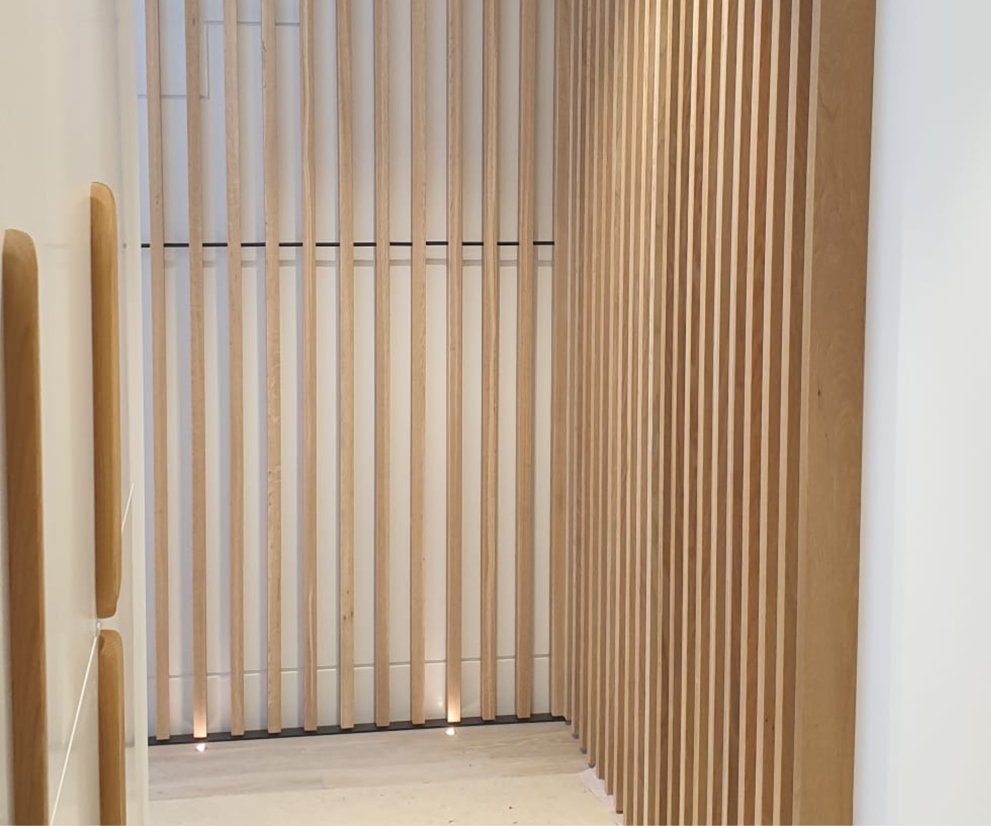 An image of a baton wall